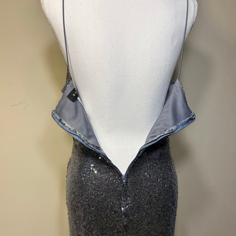 B. Darlin , V-neck, Spaghetti Strap Sequin Mini Dress-Size 11/12 - Picture 7 of 16